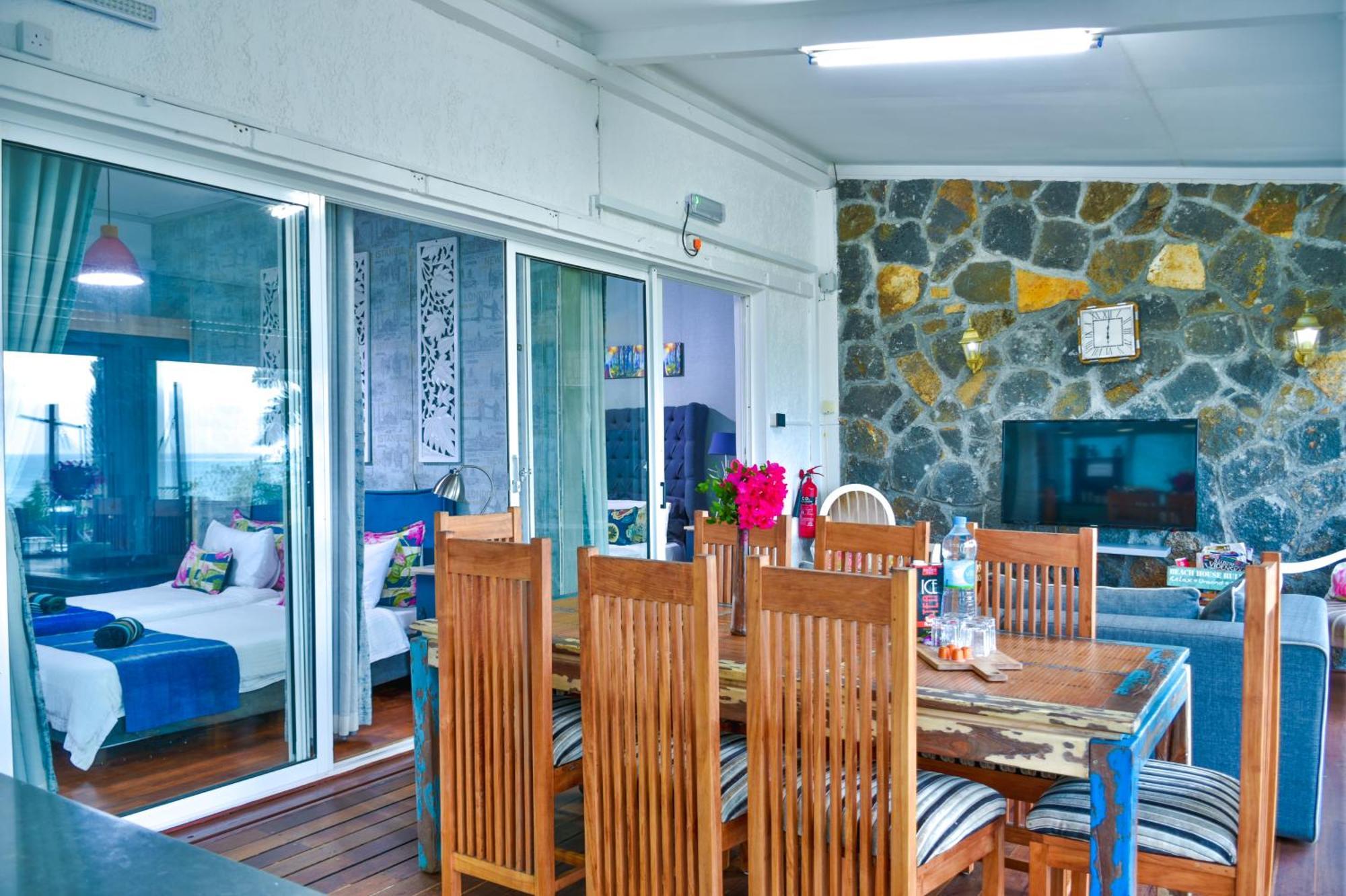 Boutique Villa On The Rocks With Stunning Sea Views, Infinity Pool & Private Sea Trou d'Eau Douce Eksteriør bilde
